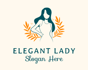 Lady - Lady Natural Hair Salon logo design