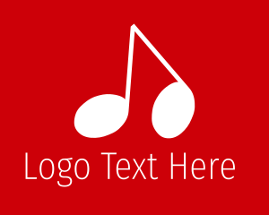 Note - Musical Note logo design