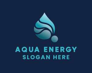 Aqua Water Liquid logo design