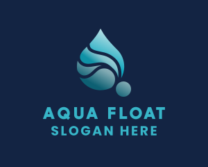 Aqua Water Liquid logo design