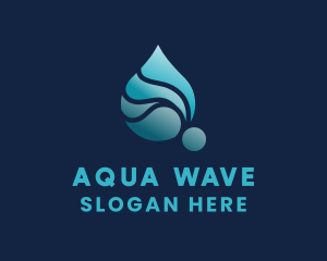 Aqua Water Liquid logo design