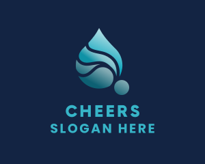 Droplet - Aqua Water Liquid logo design