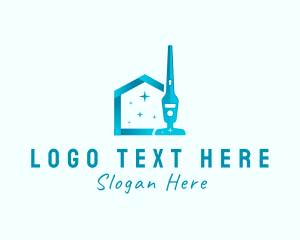 Vacuum - Home Cleaning Vacuum logo design