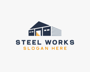 Warehouse Distribution Facility logo design