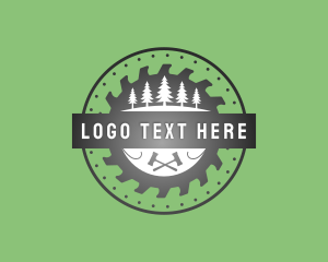 Circular Blade - Circular Blade Carpentry logo design