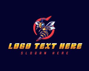 Stinger Insect Hornet  logo design