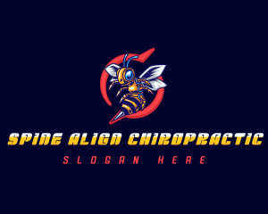 Stinger Insect Hornet  logo design