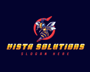 Stinger Insect Hornet  logo design