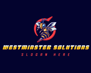 Stinger Insect Hornet  logo design