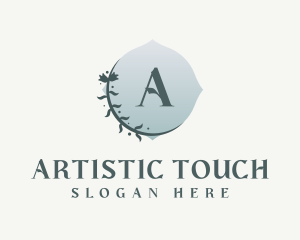 Floral Wreath Stylist logo design