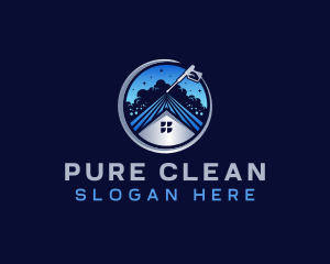 Cleaning Power Wash logo design