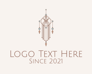 Lux - Bohemian Macrame Craft logo design