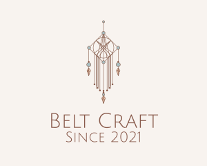 Bohemian Macrame Craft  logo design