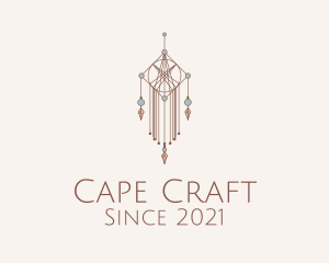 Bohemian Macrame Craft  logo design