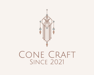 Bohemian Macrame Craft  logo design