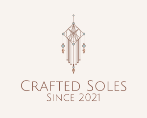 Bohemian Macrame Craft  logo design