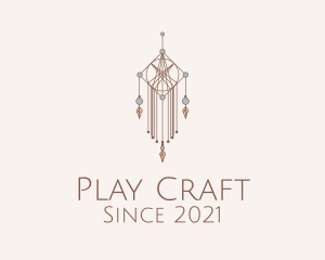 Bohemian Macrame Craft  logo design