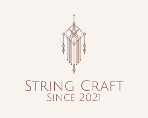 Bohemian Macrame Craft  logo design