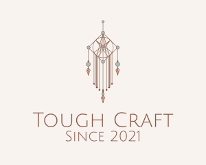 Bohemian Macrame Craft  logo design