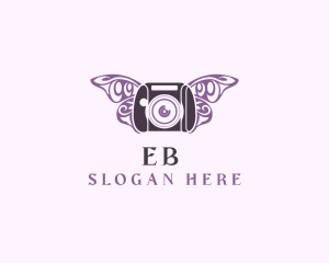 Vlog - Butterfly Event Photography logo design