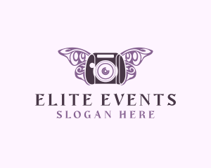 Events - Butterfly Event Photography logo design