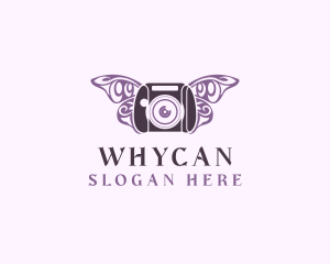 Violet - Butterfly Event Photography logo design