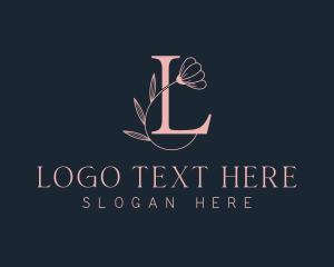 Gardening - Boutique Floral Letter L logo design