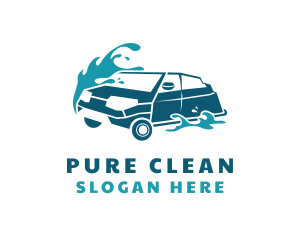 Auto Car Cleaning  logo design