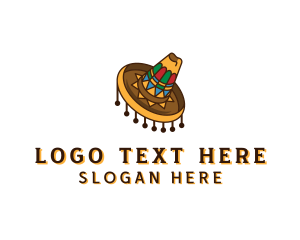 Accessory - Mexican Sombrero Hat logo design