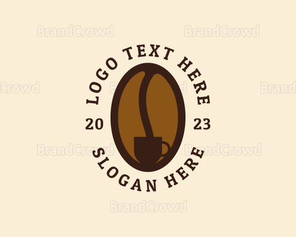 Hot Coffee Cup Logo