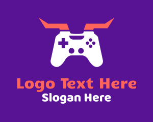 Horned Game Controller Logo