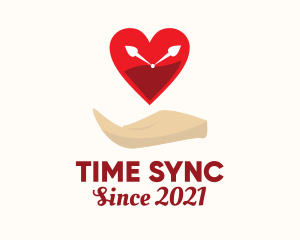 Heart Clock Foundation logo design