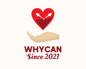 Social Worker - Heart Clock Foundation logo design