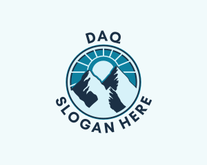 Mountain Hike Adventure Logo