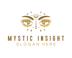 Mystical Cosmic Eyes logo design