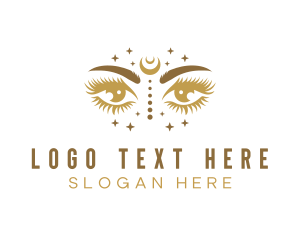 Mystical - Mystical Cosmic Eyes logo design