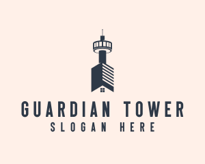 Real Estate Tower logo design