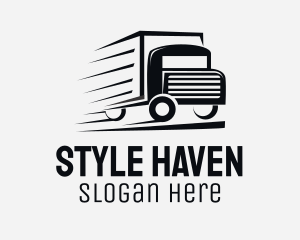 Fast Truck Delivery  Logo