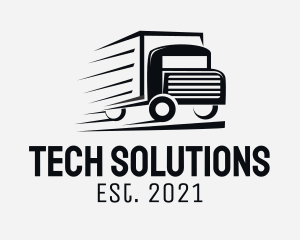 Removalist - Fast Truck Delivery logo design