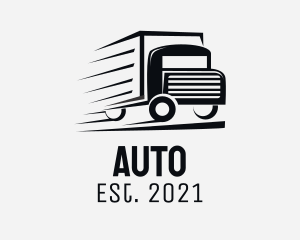 Shipping - Fast Truck Delivery logo design