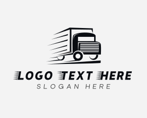 Dashing - Fast Truck Delivery logo design