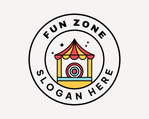 Carnival Entertainment Tent logo design