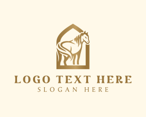 Equestrian - Equestrian Horse Ranch logo design