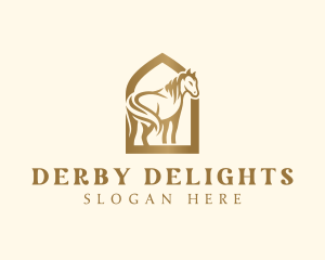 Derby - Equestrian Horse Ranch logo design