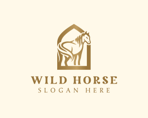 Ranch - Equestrian Horse Ranch logo design