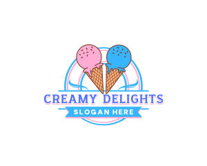 Dairy - Dairy Ice Cream Sweets logo design