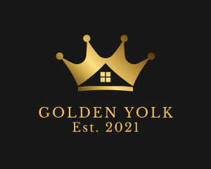 Golden Crown House logo design