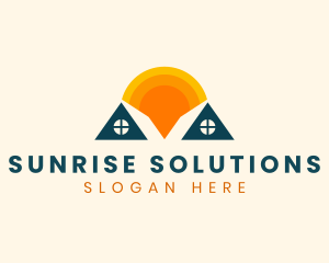 Sunrise - Sunrise House Realtor logo design