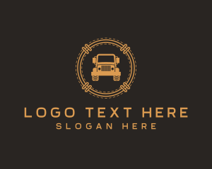 Car - Premium Jeepney Vehicle logo design