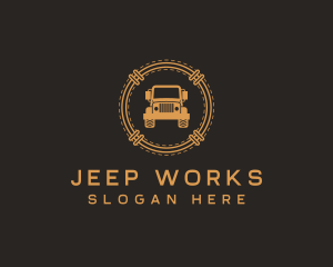 Premium Jeepney Vehicle logo design